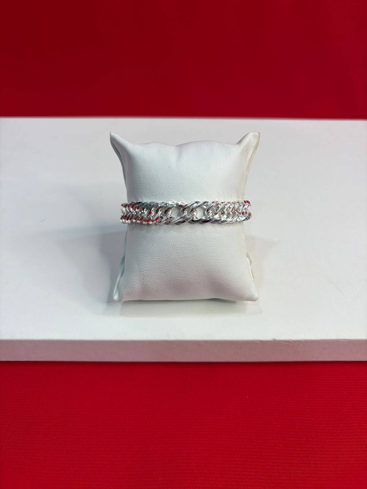Men Pure Silver Bracelet (MB145)