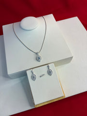 Pure Silver Pendant Set (WN224)
