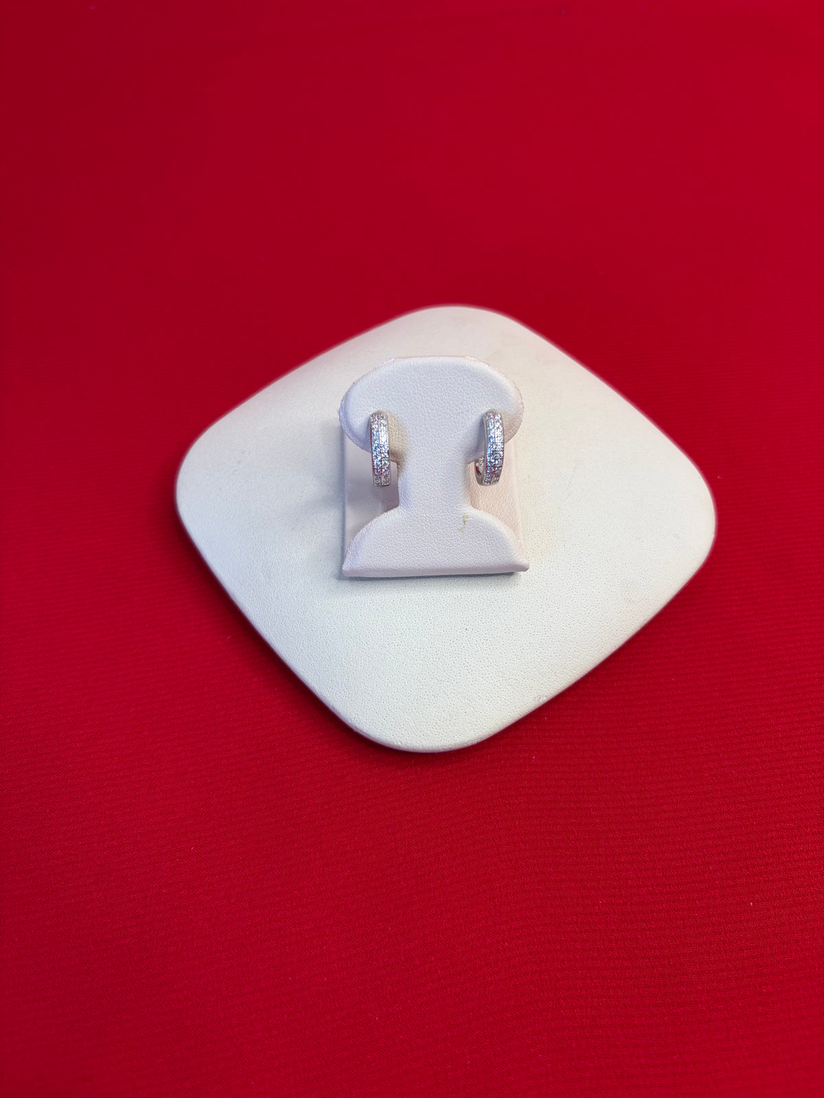 Pure Silver Hoops Earrings (HE86)