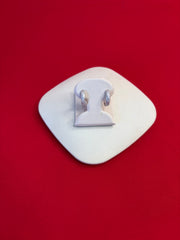 Pure Silver Hoops Earrings (HE86)