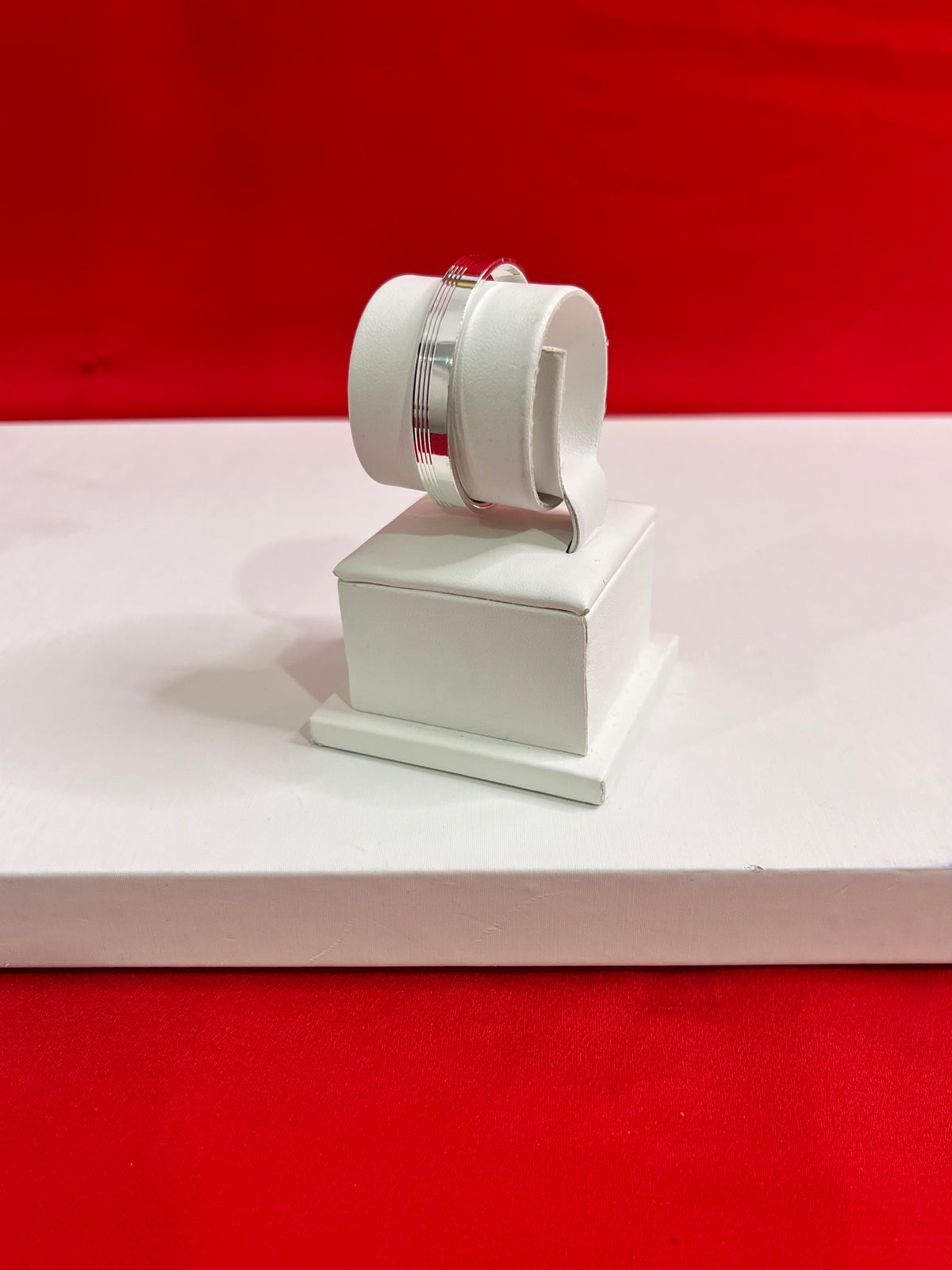 Pure Silver Kids Kada (Size 1.4) KK9