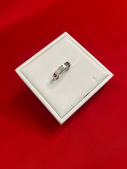 Men Silver Band (Size 11) MR8