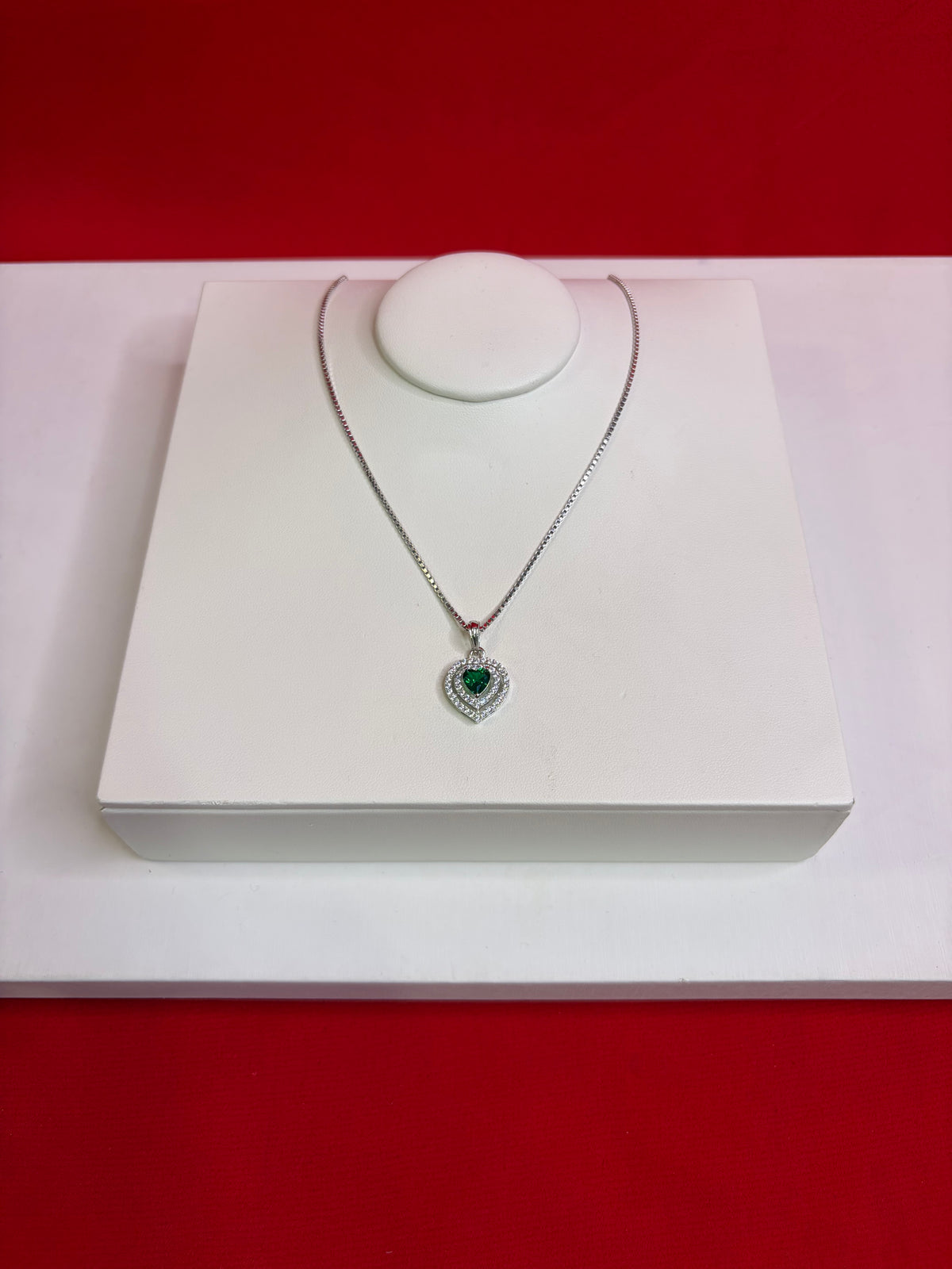 Pure Silver Pendant Necklace (WN103)