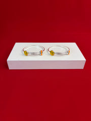 Pure Silver Adjustable Kangan Bracelet (KS120)