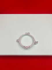 Pure Silver Ghungro Bangle pair 2.2