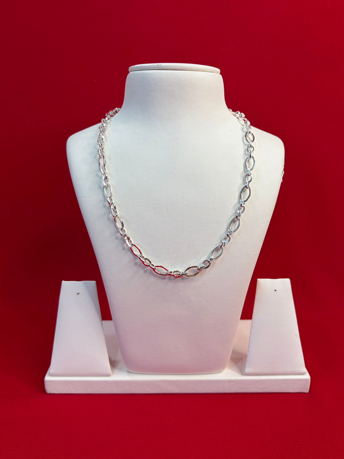 Men Pure Silver Chain 20”(SC173)
