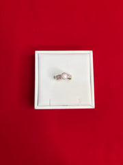 Pure Silver Pearl Ring Size 10.5 (PR08)