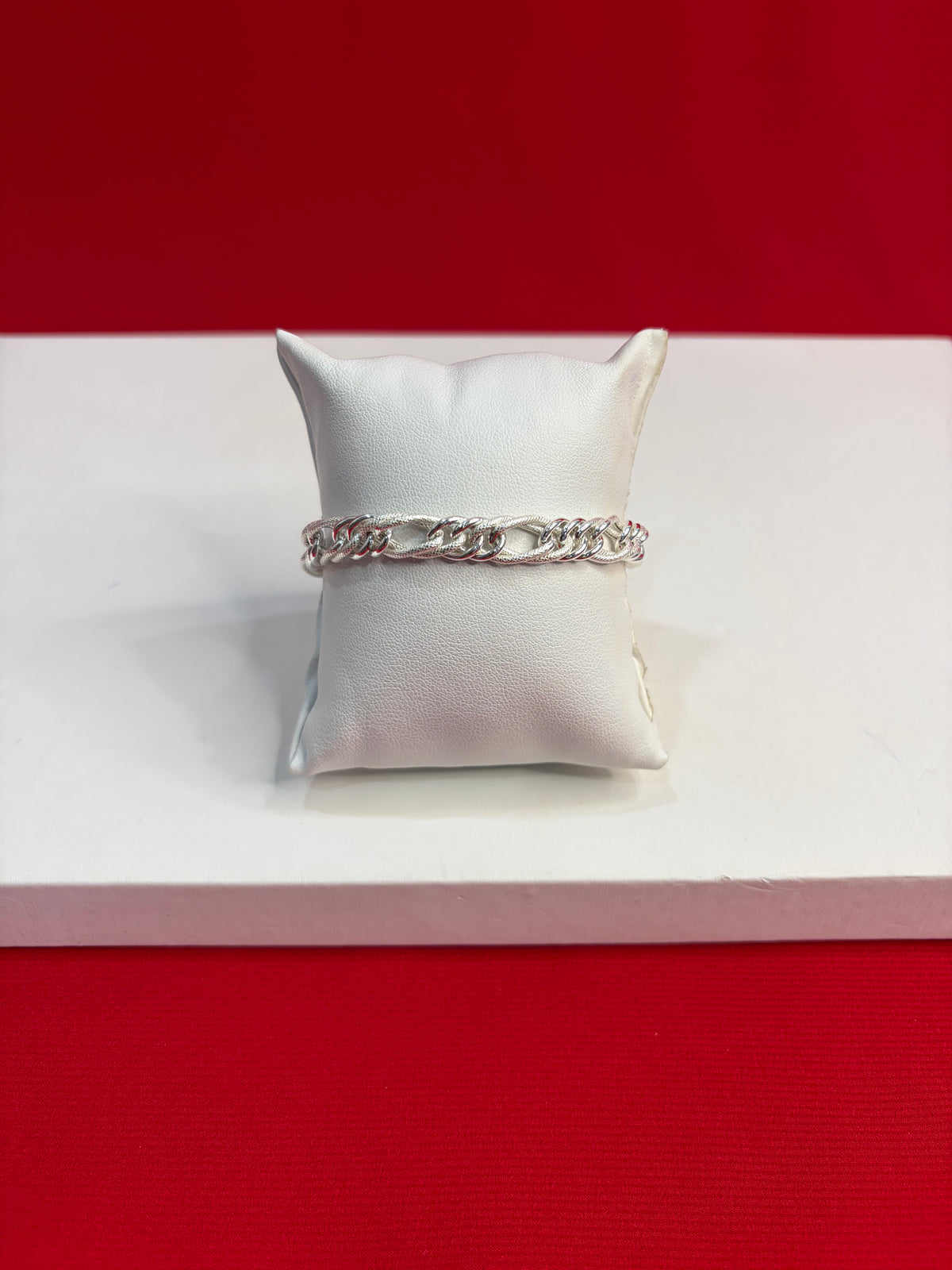 Men Pure Silver Bracelet (MB140)