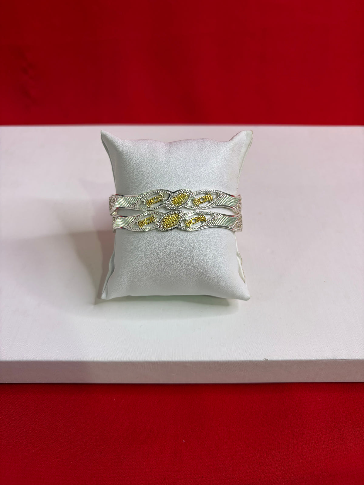 Pure Silver Bangle Pair 2.10 (SB90)
