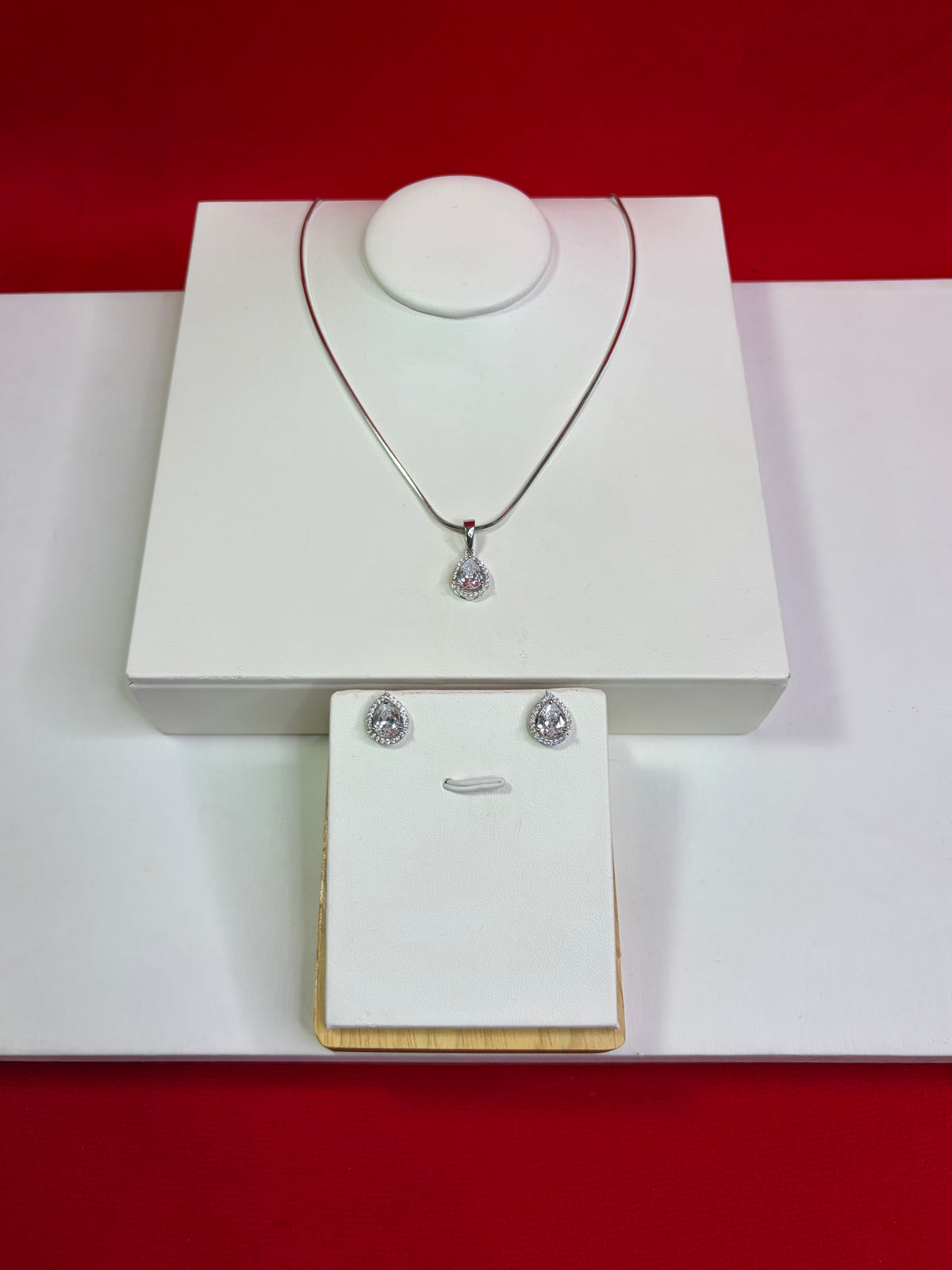 Pure Silver Pendant Set (WN146)
