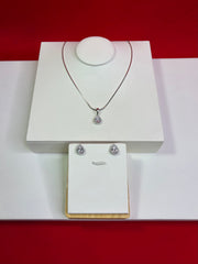 Pure Silver Pendant Set (WN146)