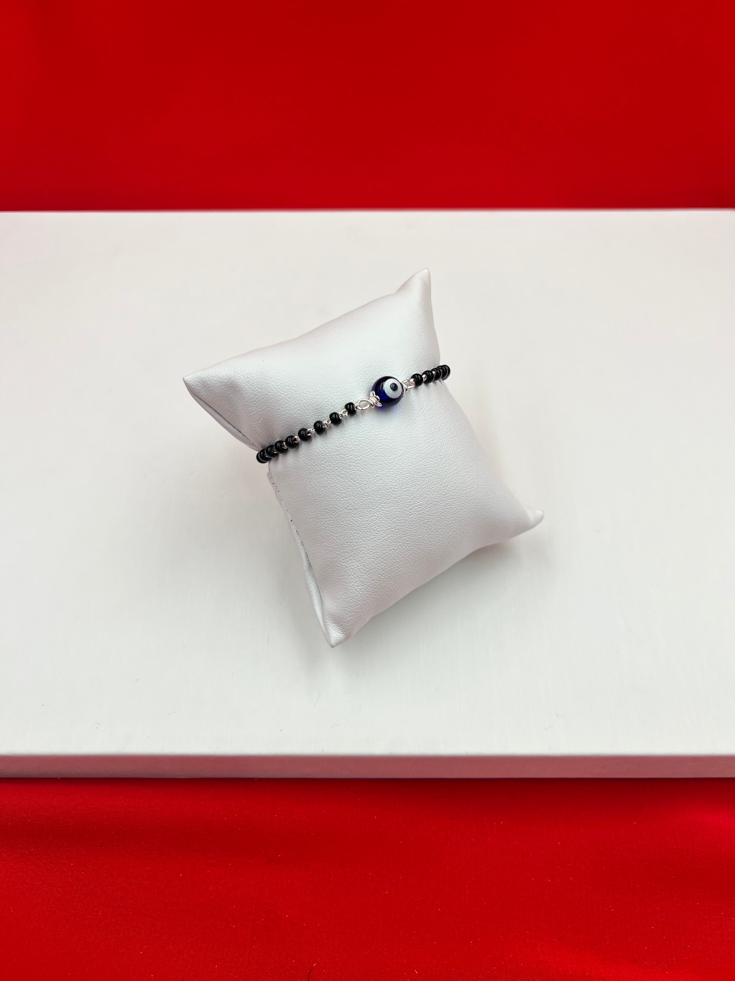 Evil Eye Black Beads Bracelet