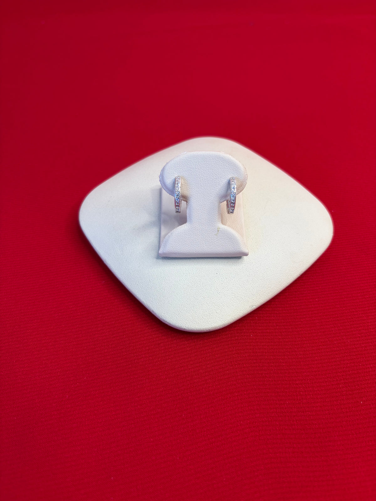 Pure Silver Hoops Earrings (HE85)