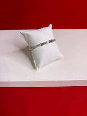 Women’s Pure Silver Bangle Bracelet (SB101)