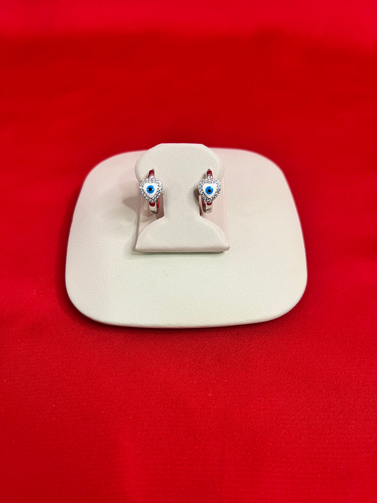 Pure Silver Hoops Earrings (HE10)