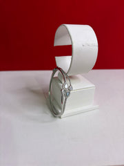 Women’s Pure Silver Bangle Bracelet (SB111)