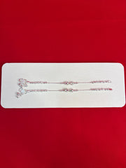 Pure Silver Kids Anklets (6.5 Inch) (KA133)