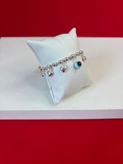 Fancy Pure Silver Bracelet (WB137)