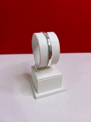 Pure Silver Plain Kada 2.4 (jointless) (wk16)