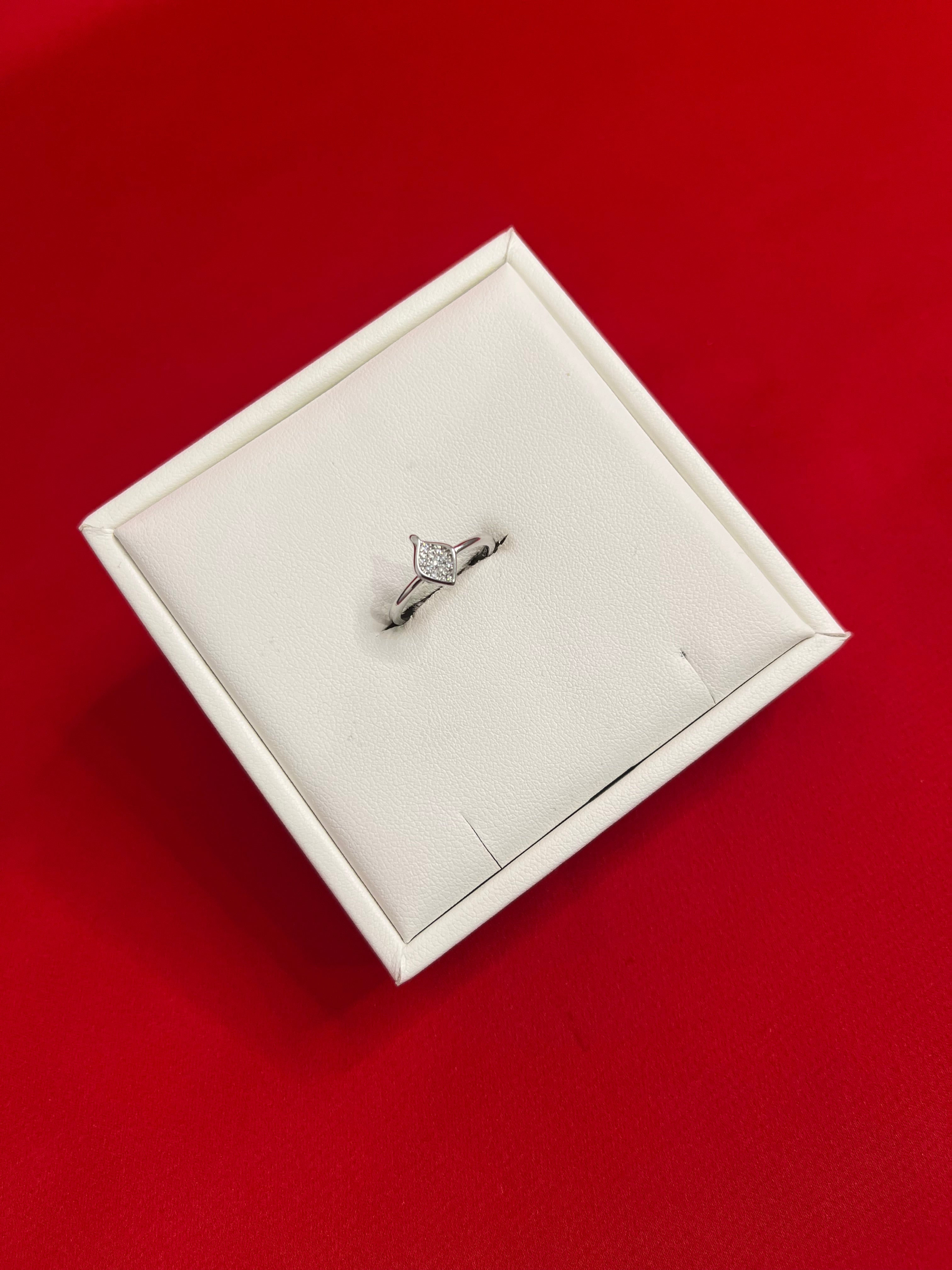 Pure Silver Ring (Size 5) WR58