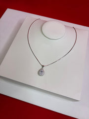 Pure Silver Pendant Necklace (WN99)