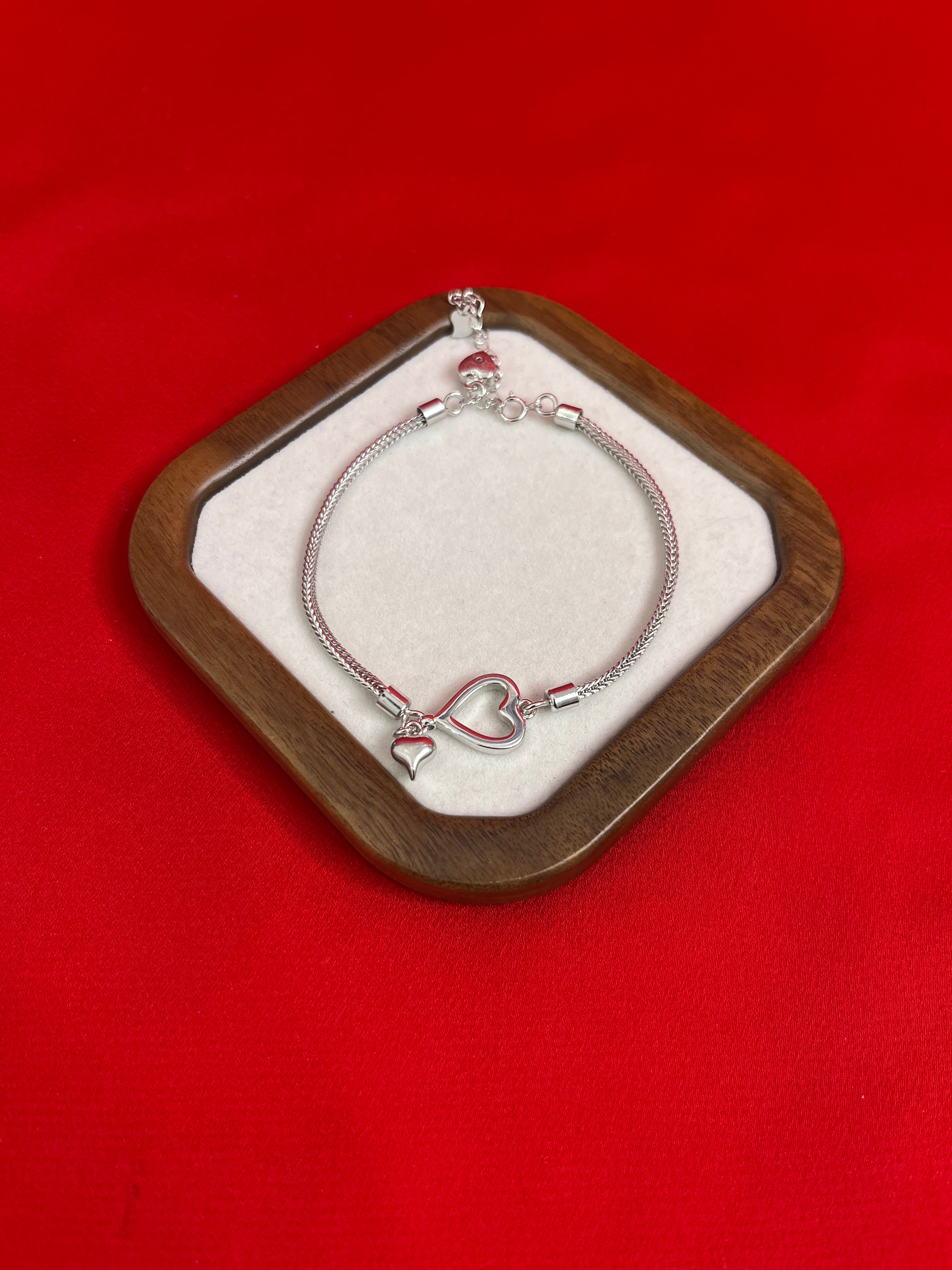 Fancy Pure Italian Silver Bracelet
