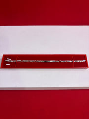 Pure Silver Rakhi Name Engraving Bracelet (NB17)