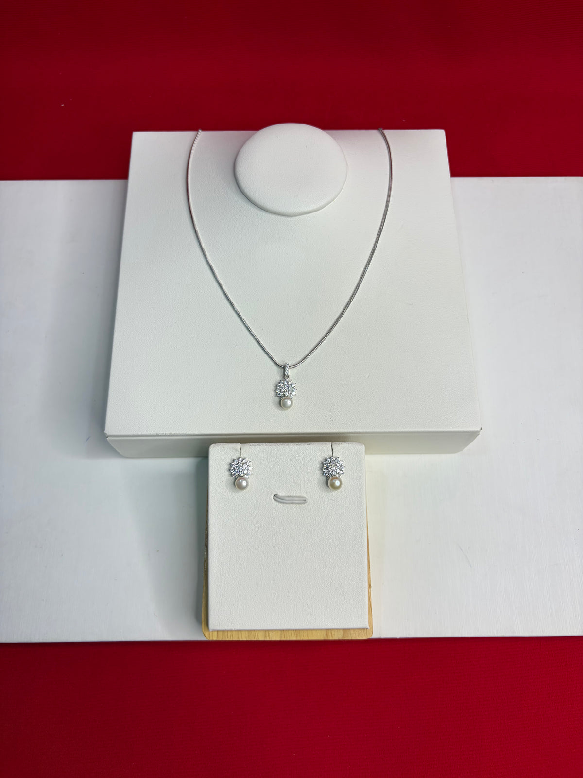 Pure Silver Pendant Set (WN192)