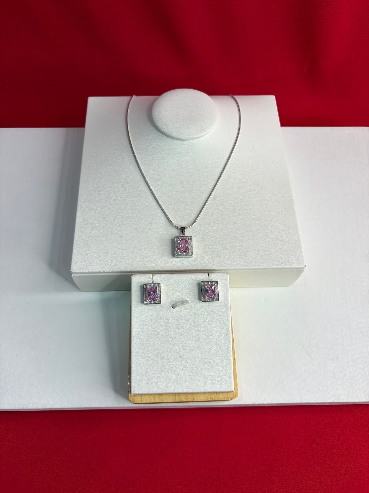 Pure Silver Pendant Set (WN244)