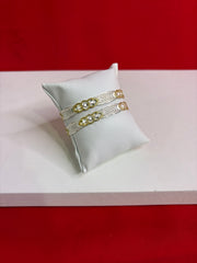 Pure Silver Bangle Pair 2.6 (SB92)