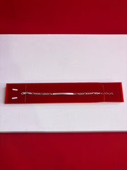 Pure Silver Rakhi Name Engraving Bracelet (KNB3)