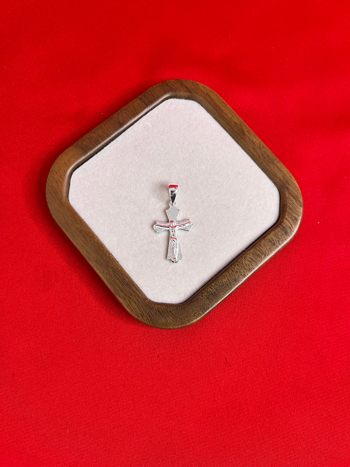 Pure Silver Cross Pendant