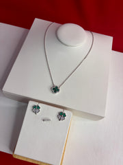 Pure Silver Pendant Set (WN249)