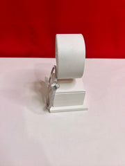 Fancy Clover Leaf Pure Silver Bangle Bracelet 2.4 (SB78)