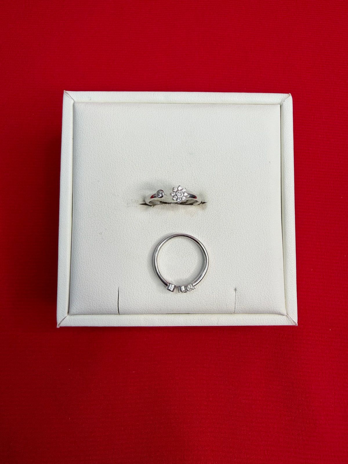 Pure Silver Toe Rings Pair (TR9)