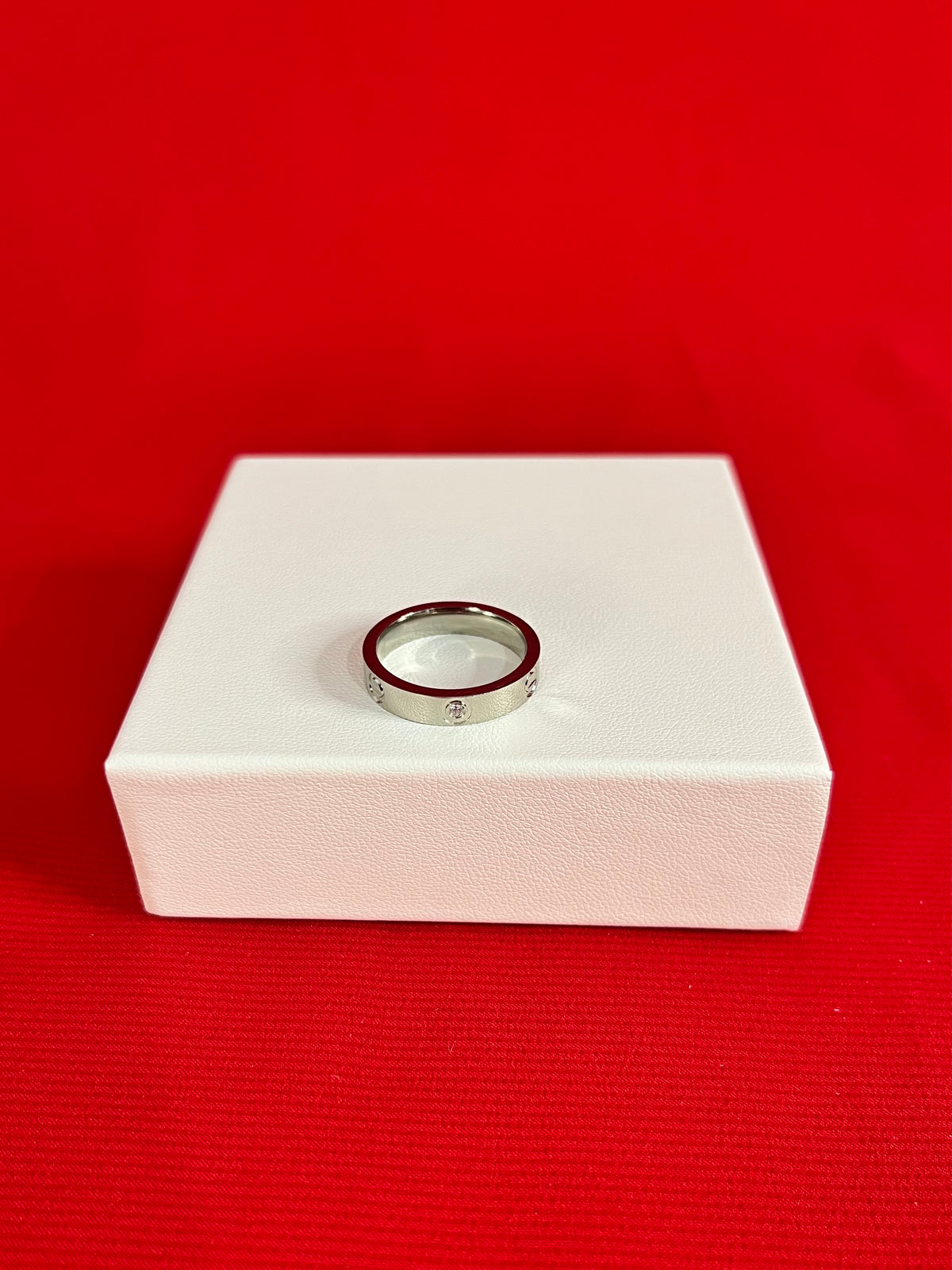 Cartier Silver Band size 7