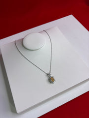 Pure Silver Pendant Necklace (WN186)