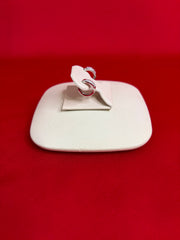 Pure Silver Hoops Earrings (HE60)