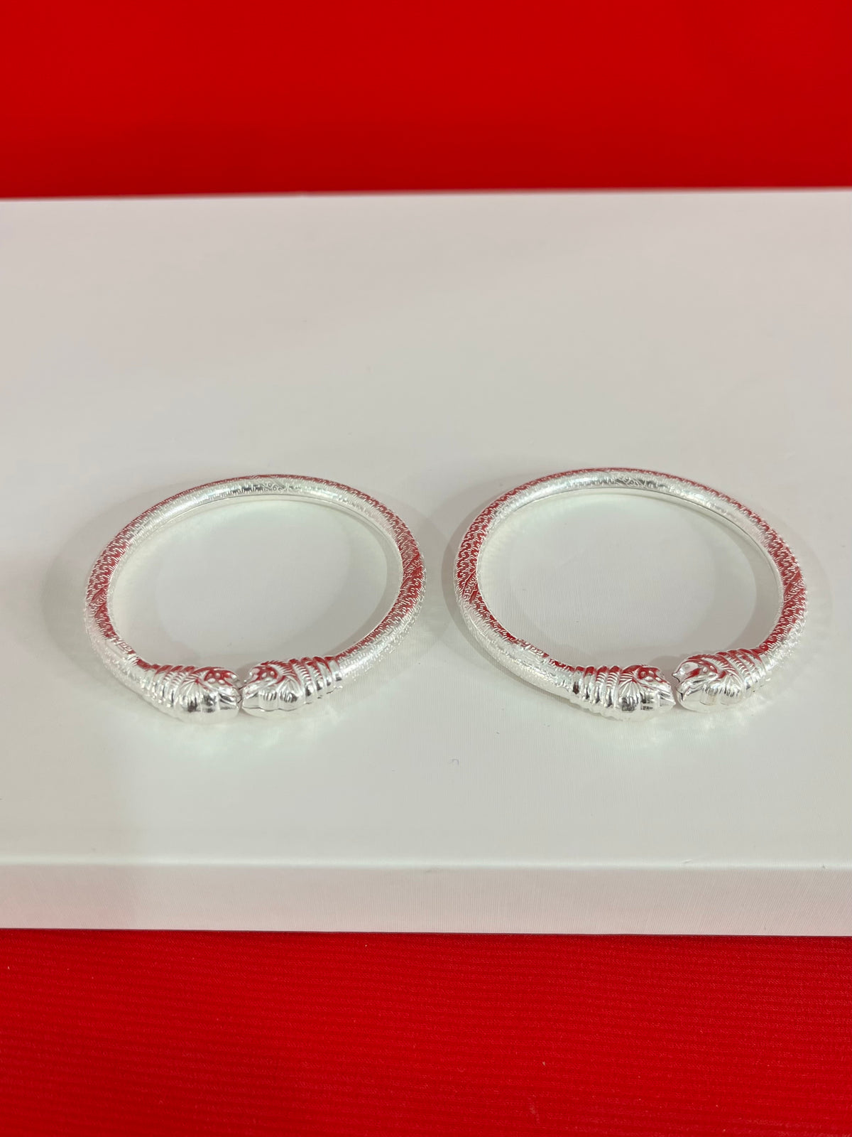 pure Silver Bangle pair 2.1