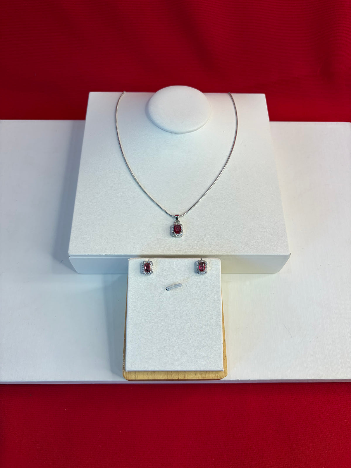 Pure Silver Pendant Set (WN214)
