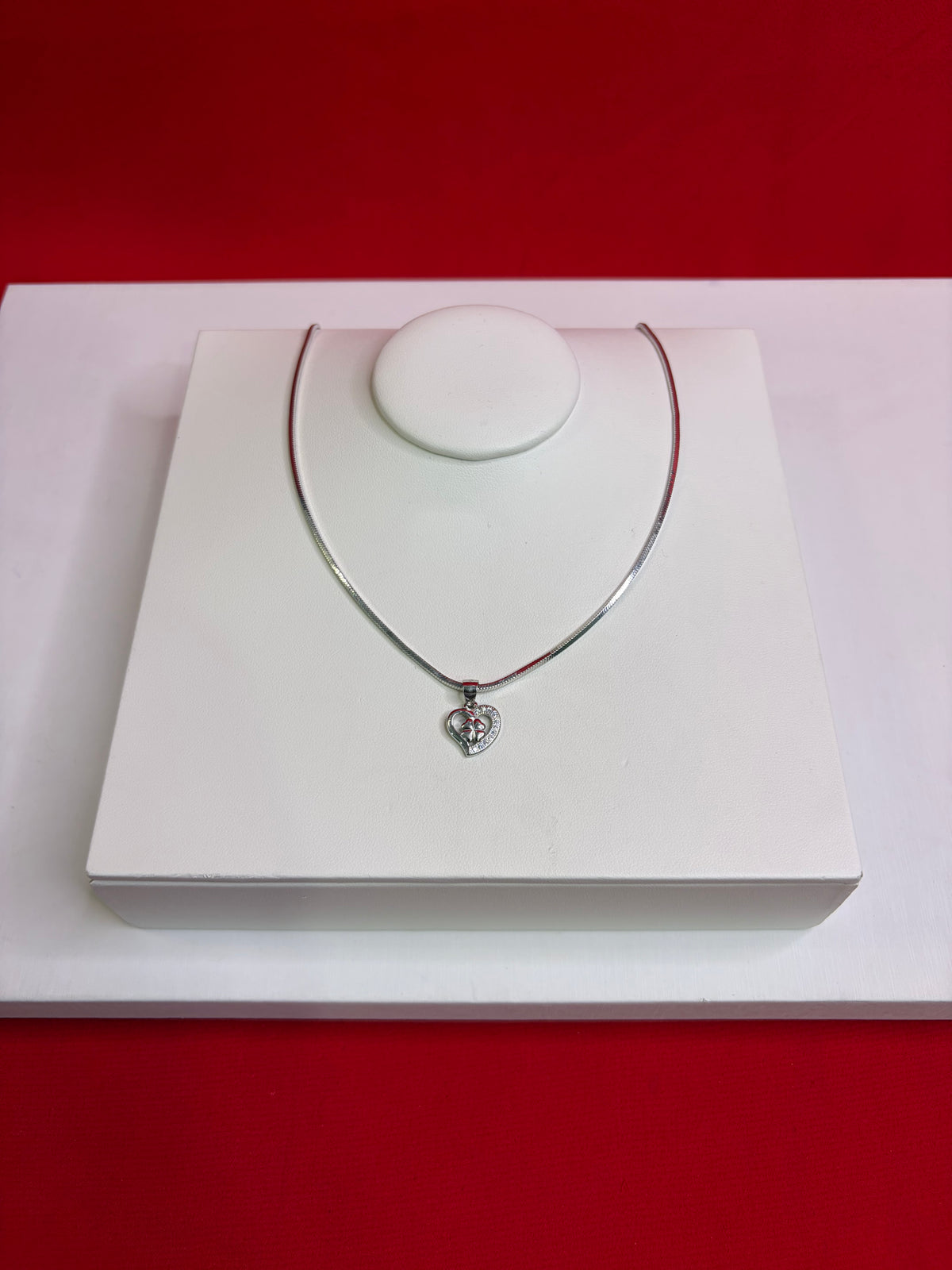 Pure Silver Pendant Necklace (WN121)