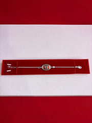 Pure Silver Rakhi Bracelet 7.0-7.5”(SR36)