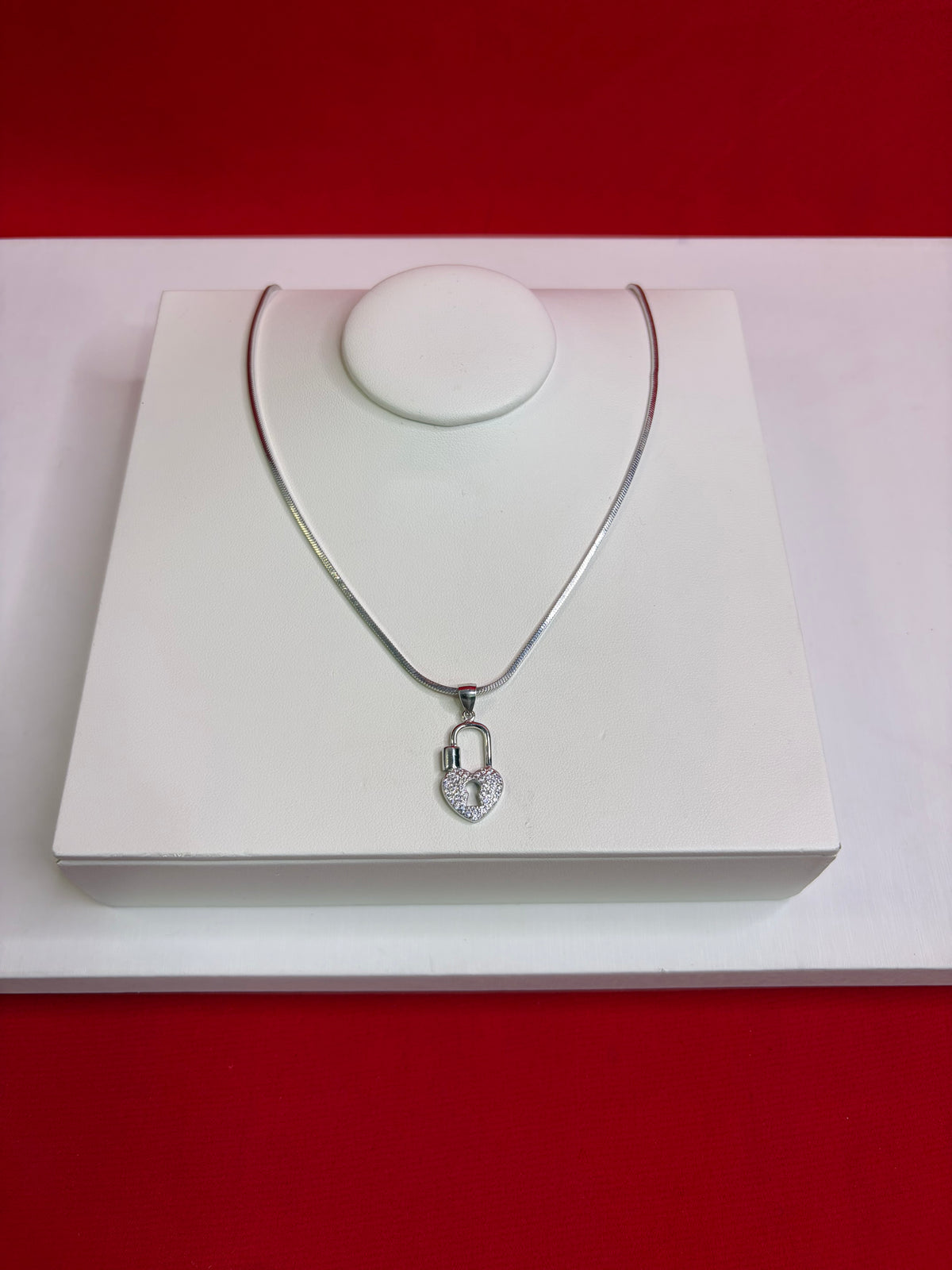 Pure Silver Pendant Necklace (WN123)