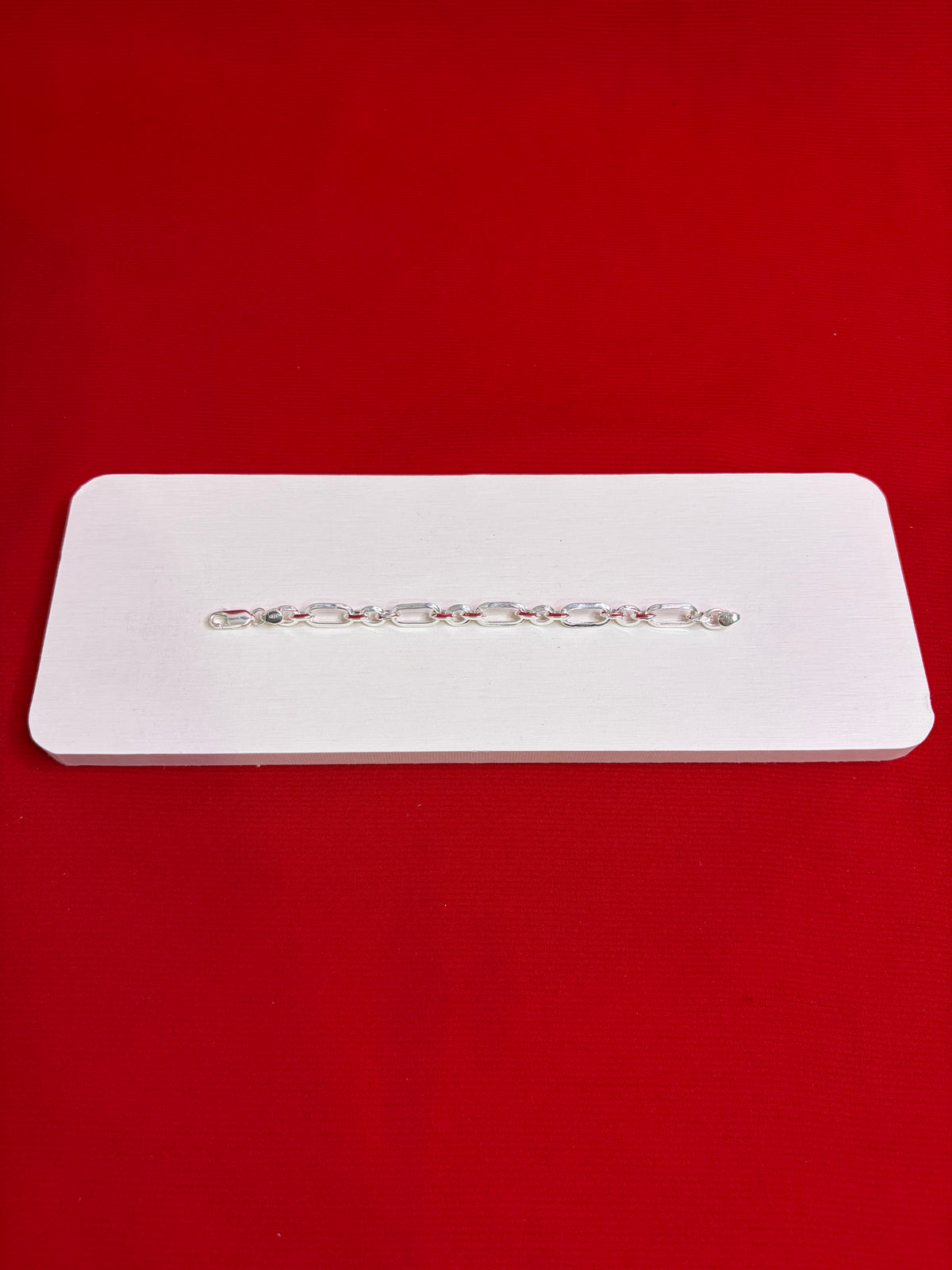 Kids Pure Silver Bracelet 5.2 Inch (KSR31)