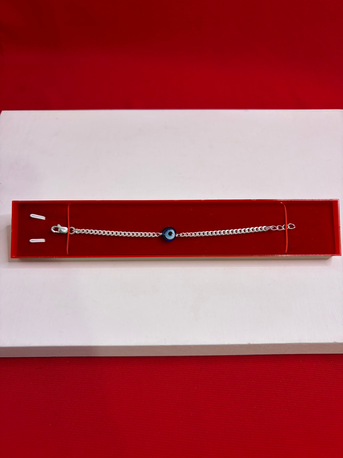 Kids Pure Silver Rakhi Bracelet (KSR2)