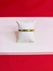 Men Pure Silver Two-Tone Bracelet (MB81)