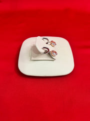 Pure Silver Hoops Earrings (HE30)