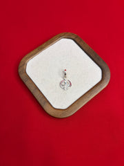 Pure Silver Khanda Pendant (SP88)