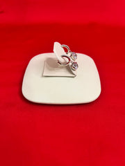 Pure Silver Hoops Earrings (HE41)