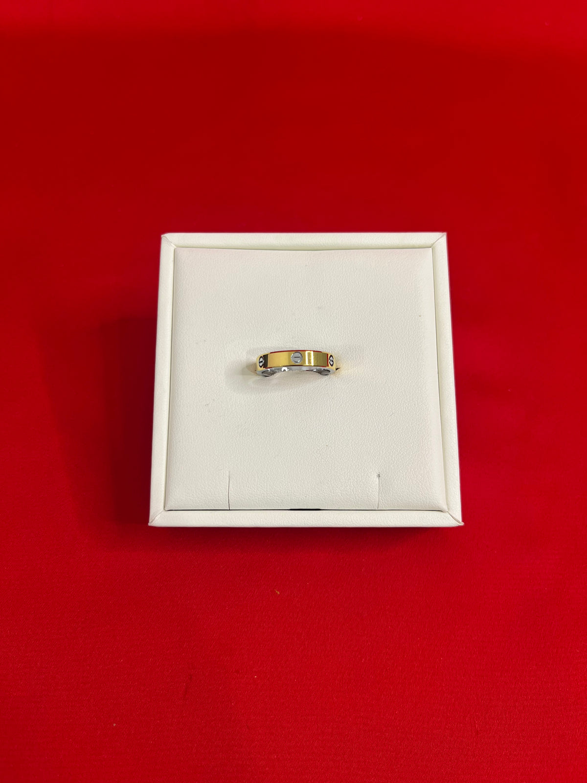 Men Silver Band (Size 8) MR54